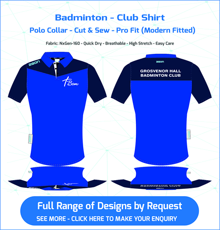 Zeon Badminton Shirts