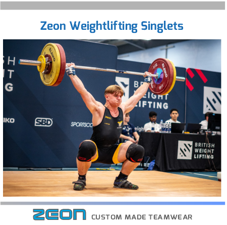 ZEON weightlifting singlets