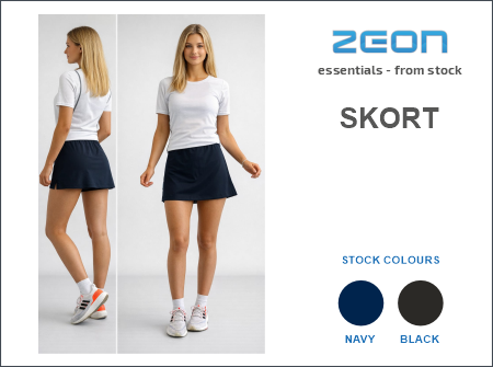 Zeon Essentials-Skort